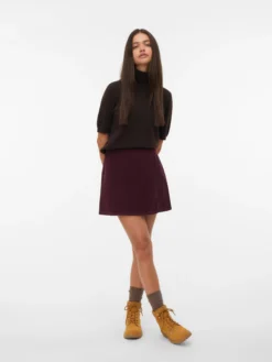 VMLULA Hohe Taille Kurzer Rock
