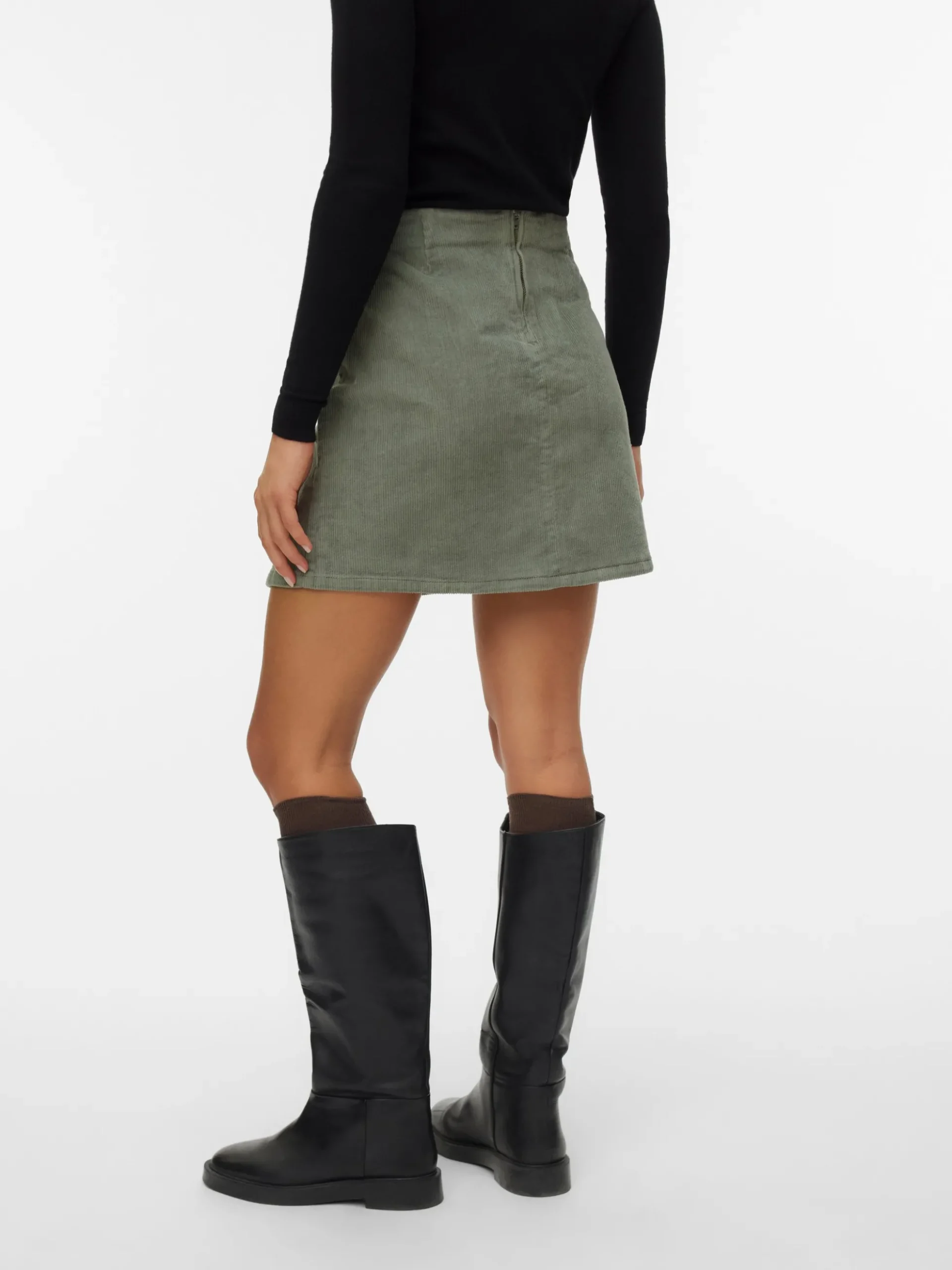 VMLULA Hohe Taille Kurzer Rock