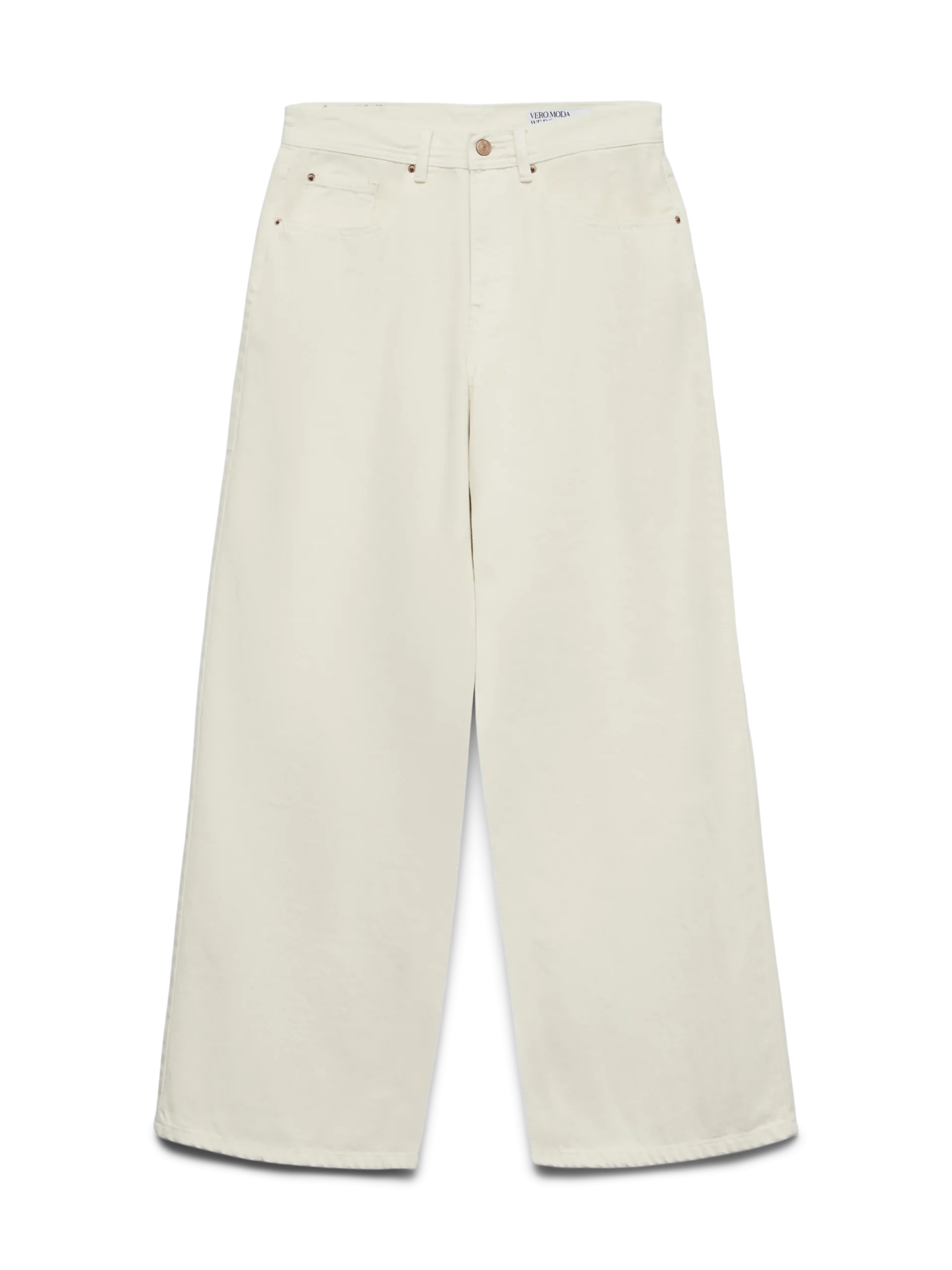 VMLULLU Niedrige Taille Weiter Beinschnitt Jeans