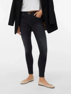 VMLUX Mid Rise Slim Fit Jeans