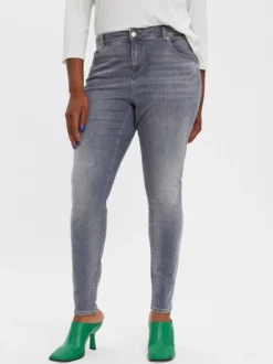 VMLUX Mid Rise Slim Fit Jeans