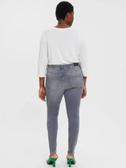 VMLUX Mid Rise Slim Fit Jeans