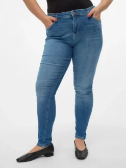 VMLUX Mid Rise Slim Fit Jeans