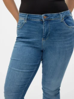 VMLUX Mid Rise Slim Fit Jeans