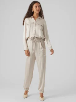 VMMARYS Hohe Taille Hose