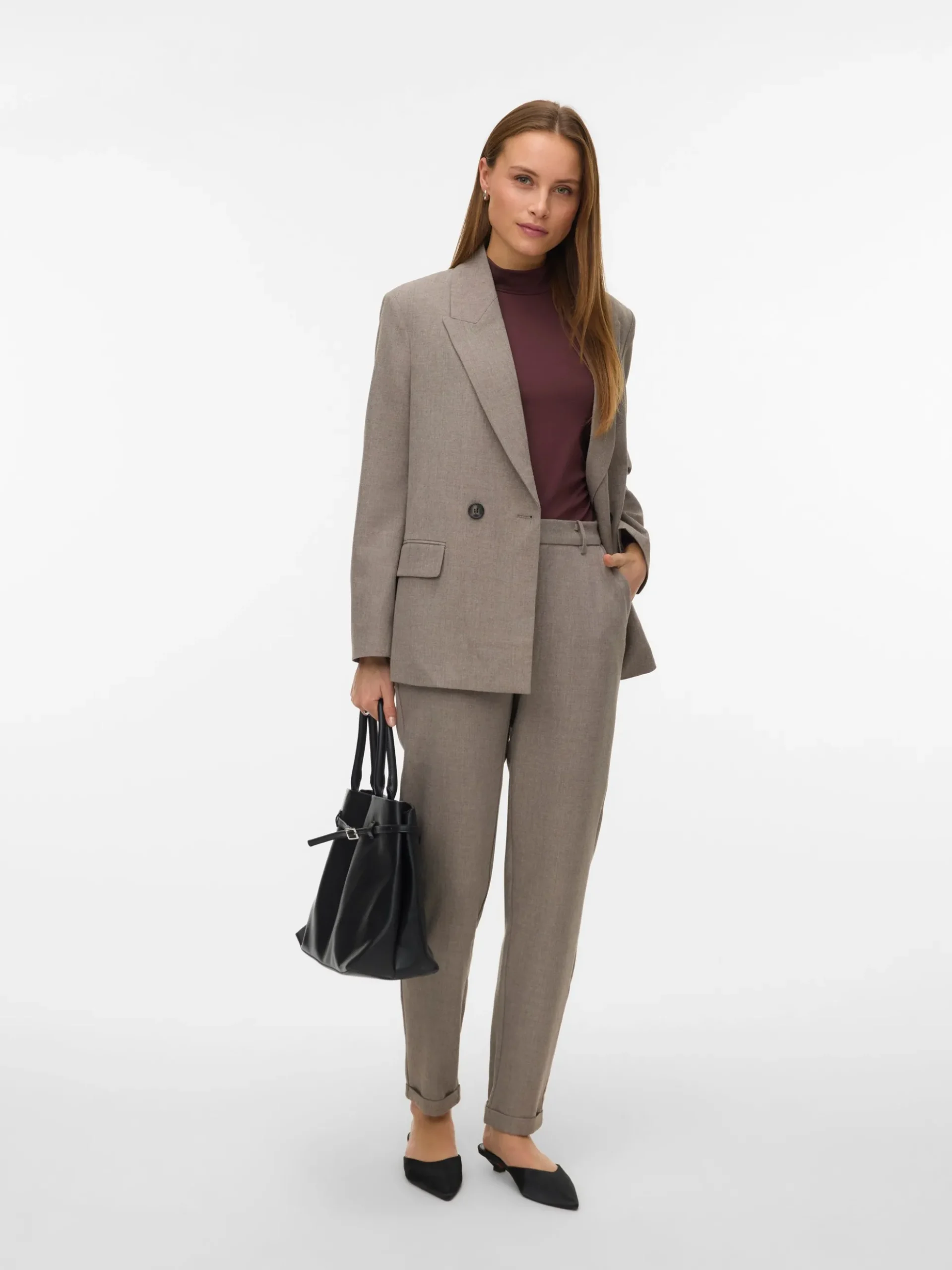VMMAYA Mittlere Taille Hose