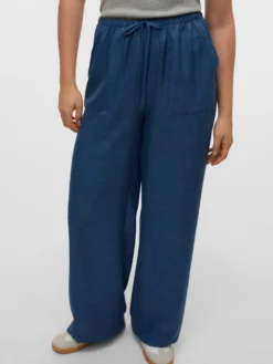 VMMELANEY Hohe Taille Hose