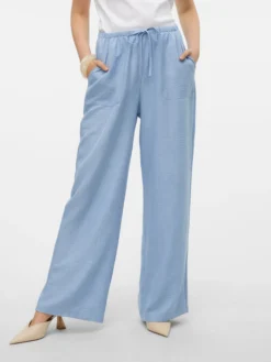 VMMELANEY Hohe Taille Hose