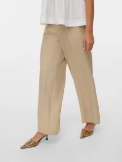 VMMELANEY Hohe Taille Hose