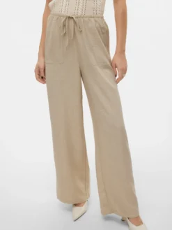 VMMELANEY Hohe Taille Hose