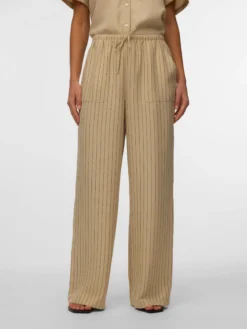VMMELANEY Hohe Taille Hose