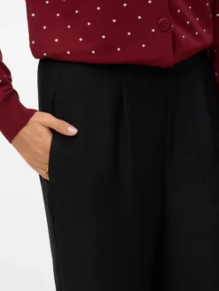 VMMELANEY Hohe Taille Hose