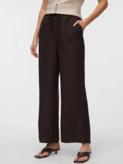 VMMELANEY Hohe Taille Hose