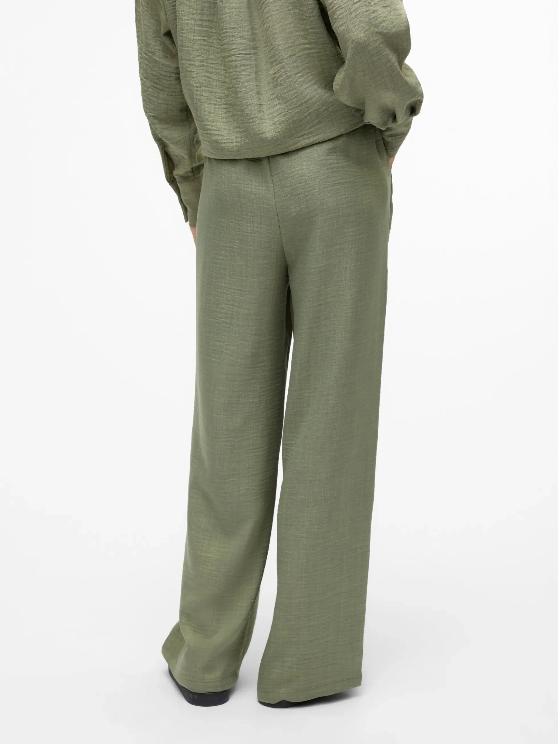 VMMELANEY Hohe Taille Hose