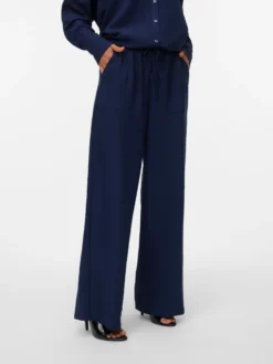VMMELANEY Hohe Taille Hose