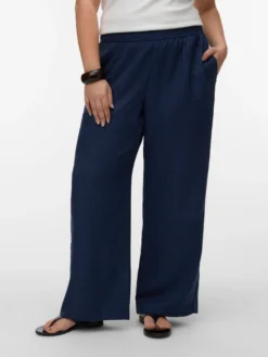 VMMELANEY Hohe Taille Hose