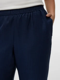 VMMELANEY Hohe Taille Hose