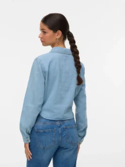VMMELANEY Jeanshemd