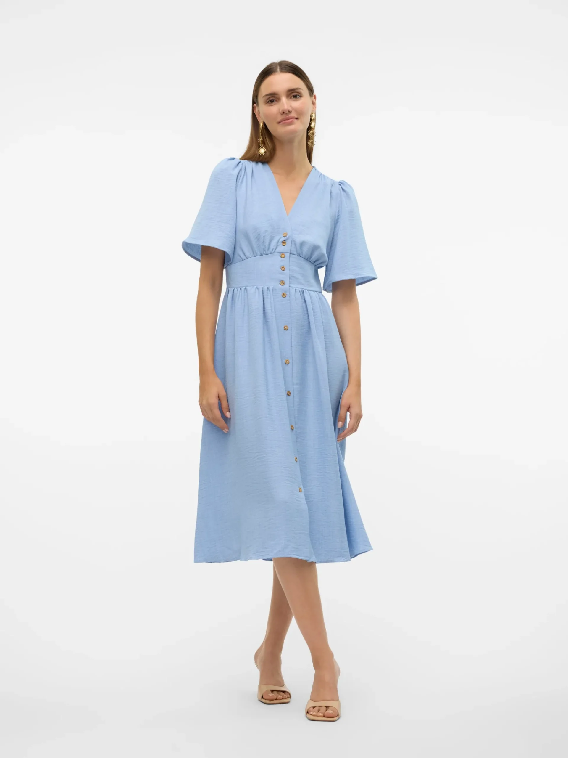 VMMELANEY Midikleid
