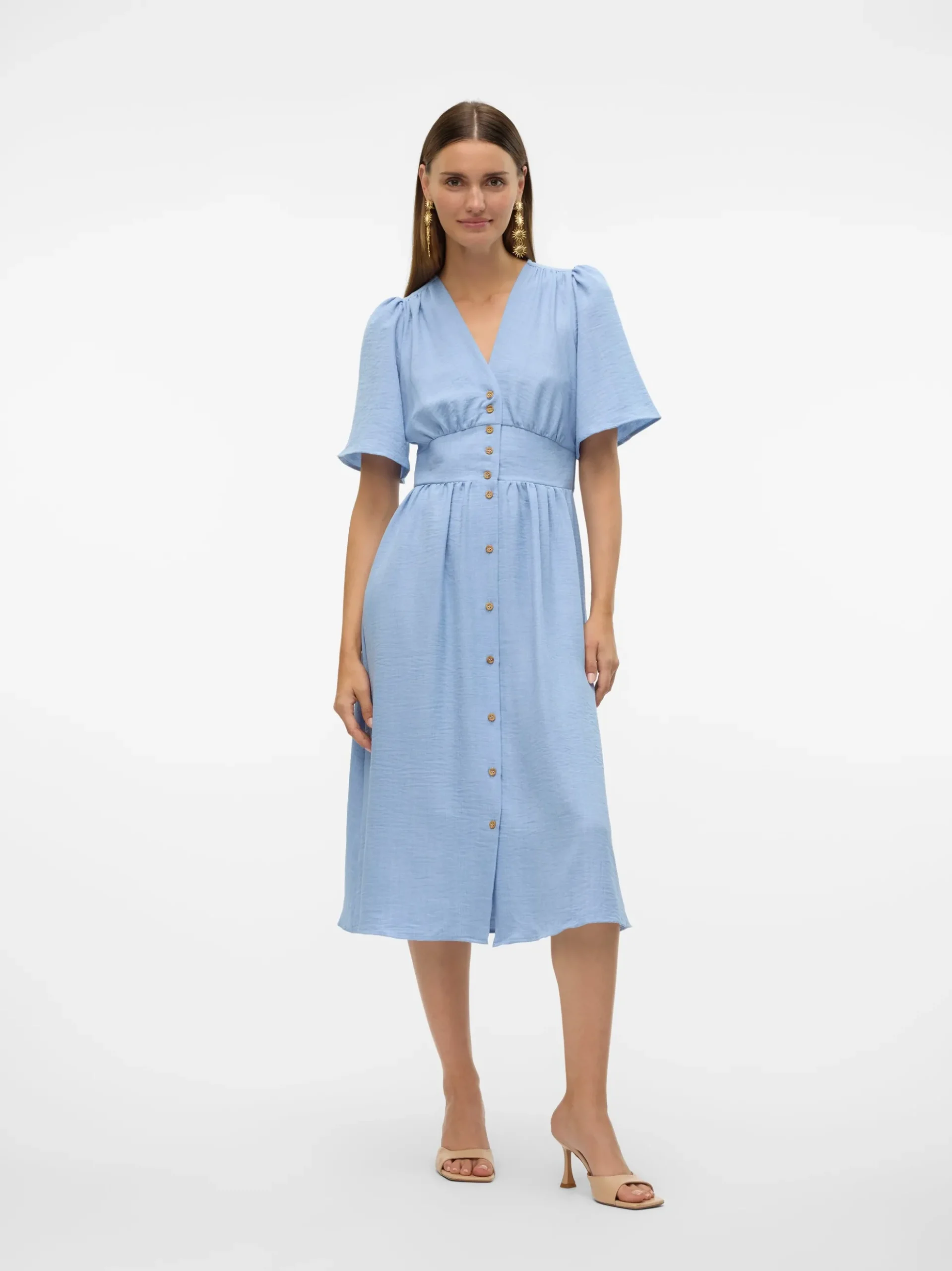 VMMELANEY Midikleid
