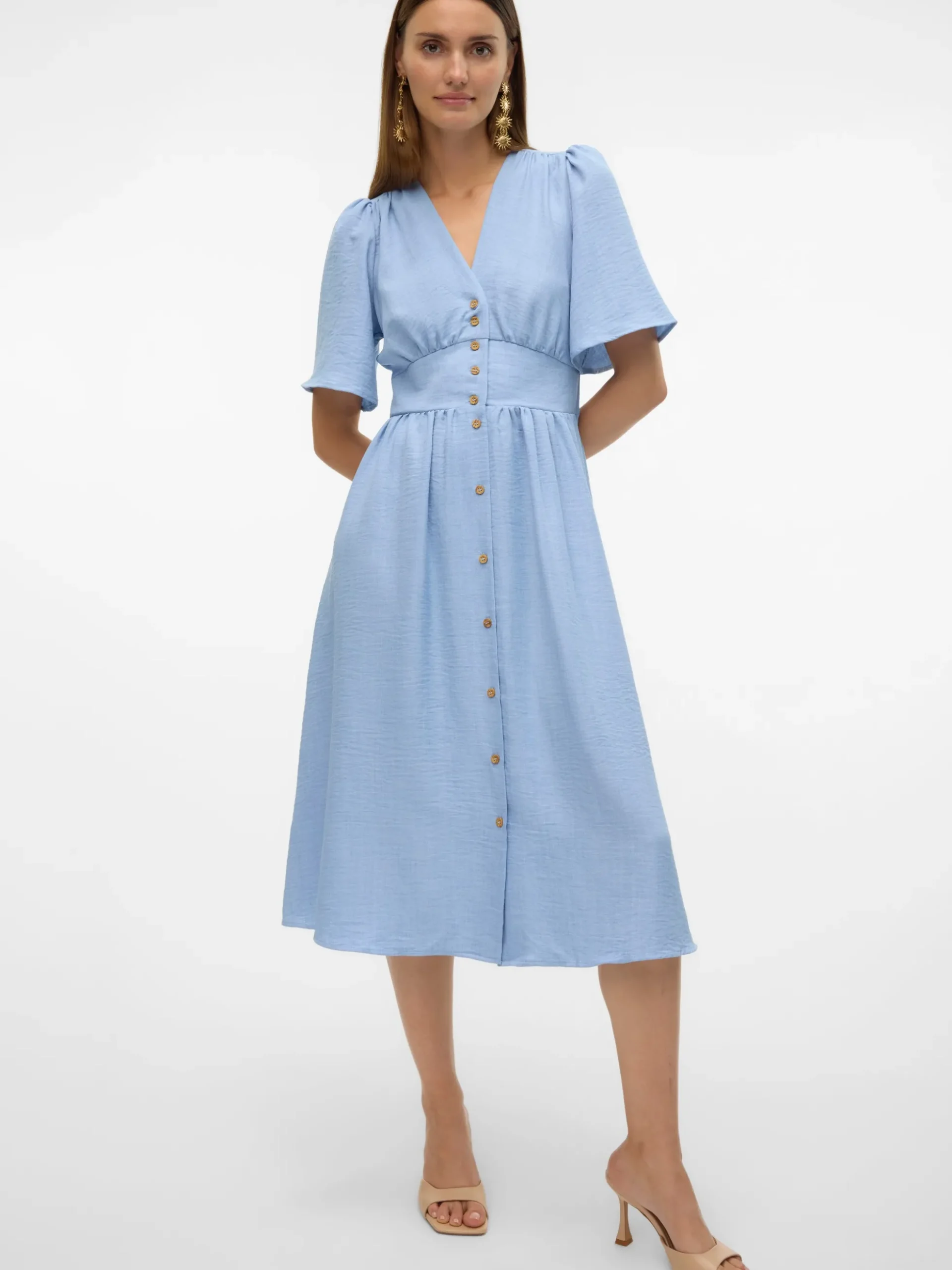 VMMELANEY Midikleid