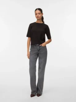 VMMELISA Mid Rise Weiter Beinschnitt Jeans