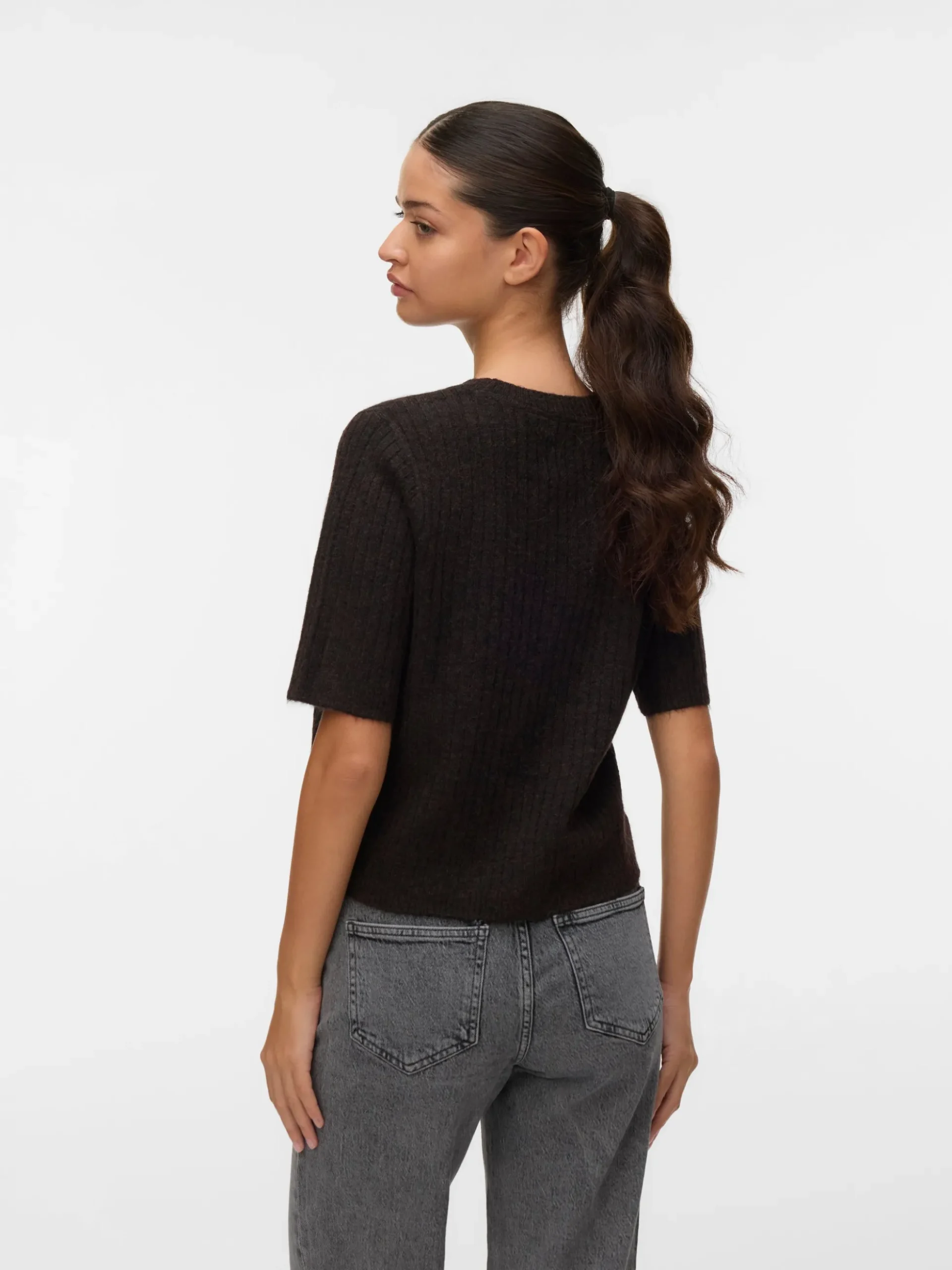 VMMELISA Mid Rise Weiter Beinschnitt Jeans