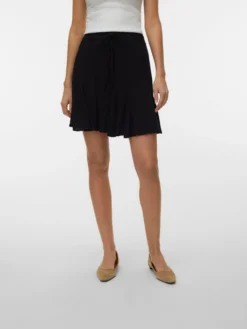 VMMENNY Hohe Taille Kurzer Rock