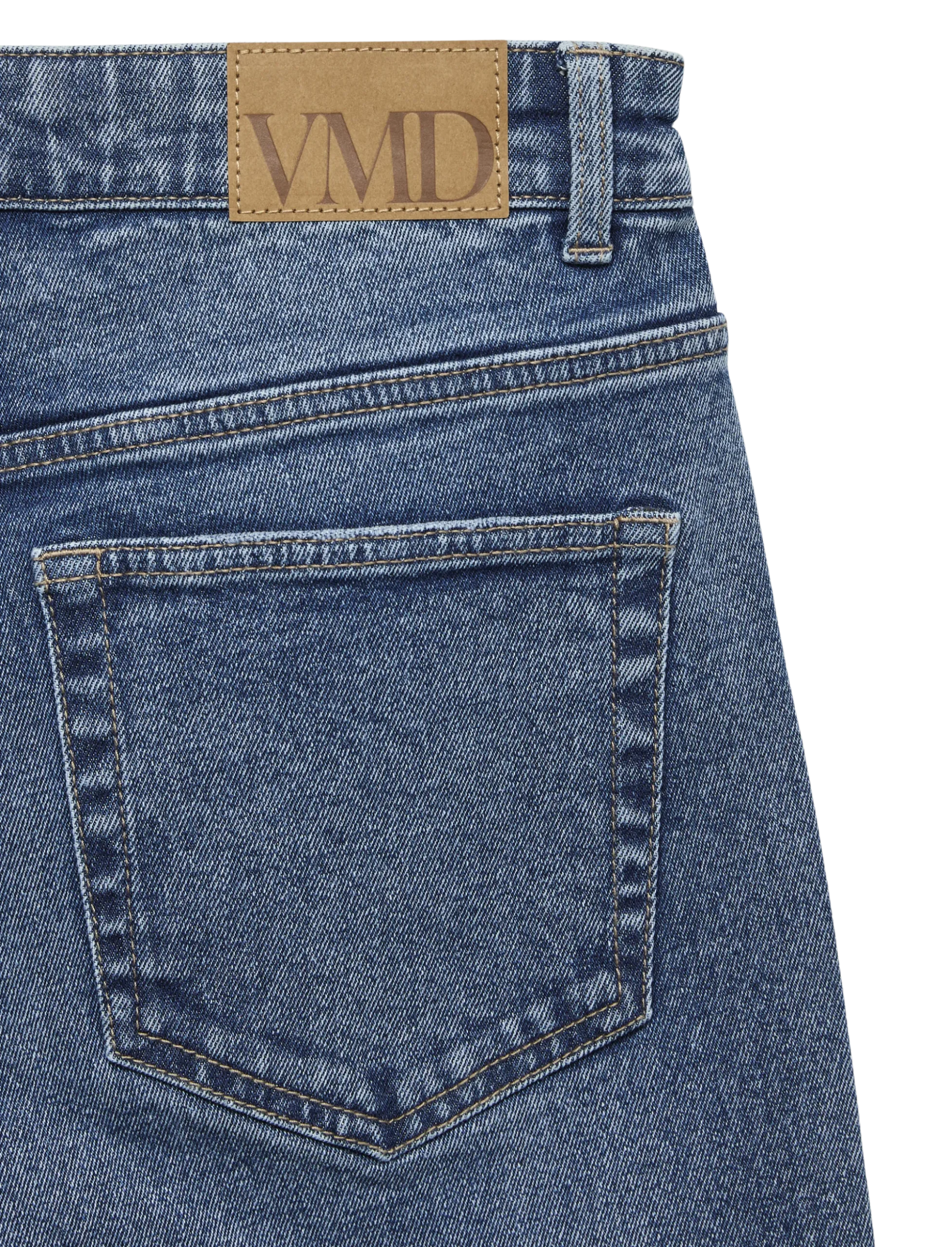 VMMIRA Mid Rise Weite Passform - kurz geschnitten Jeans