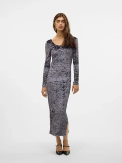 VMMOLLY Langes Kleid