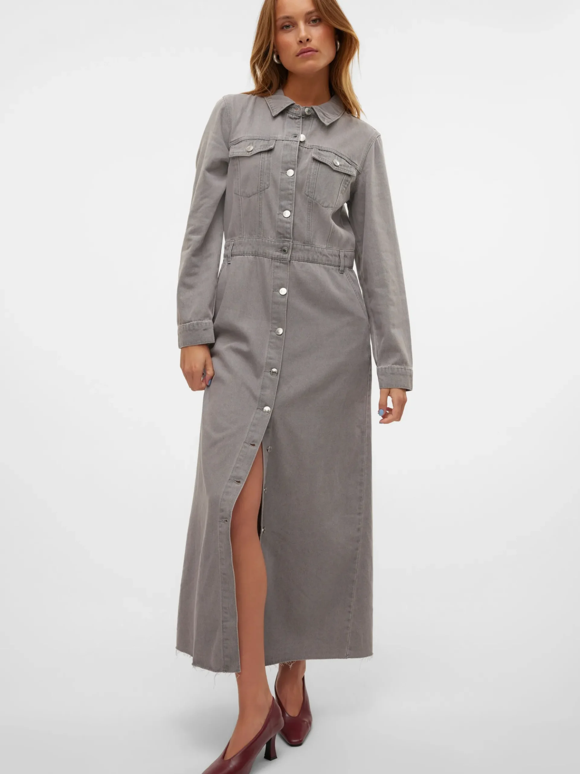VMMOLLY Langes Kleid