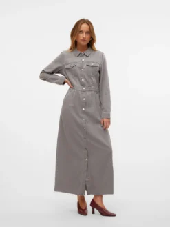 VMMOLLY Langes Kleid