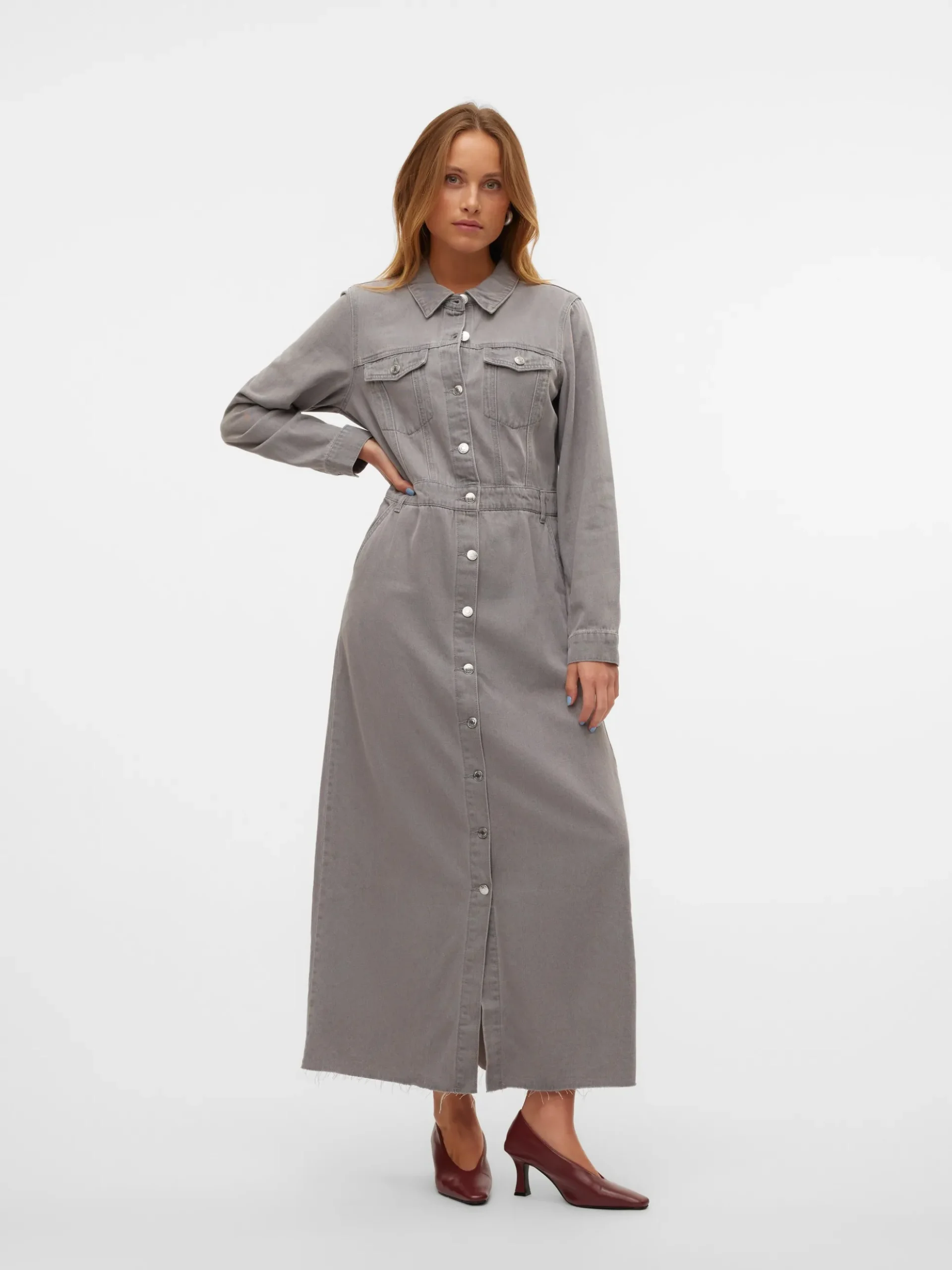 VMMOLLY Langes Kleid