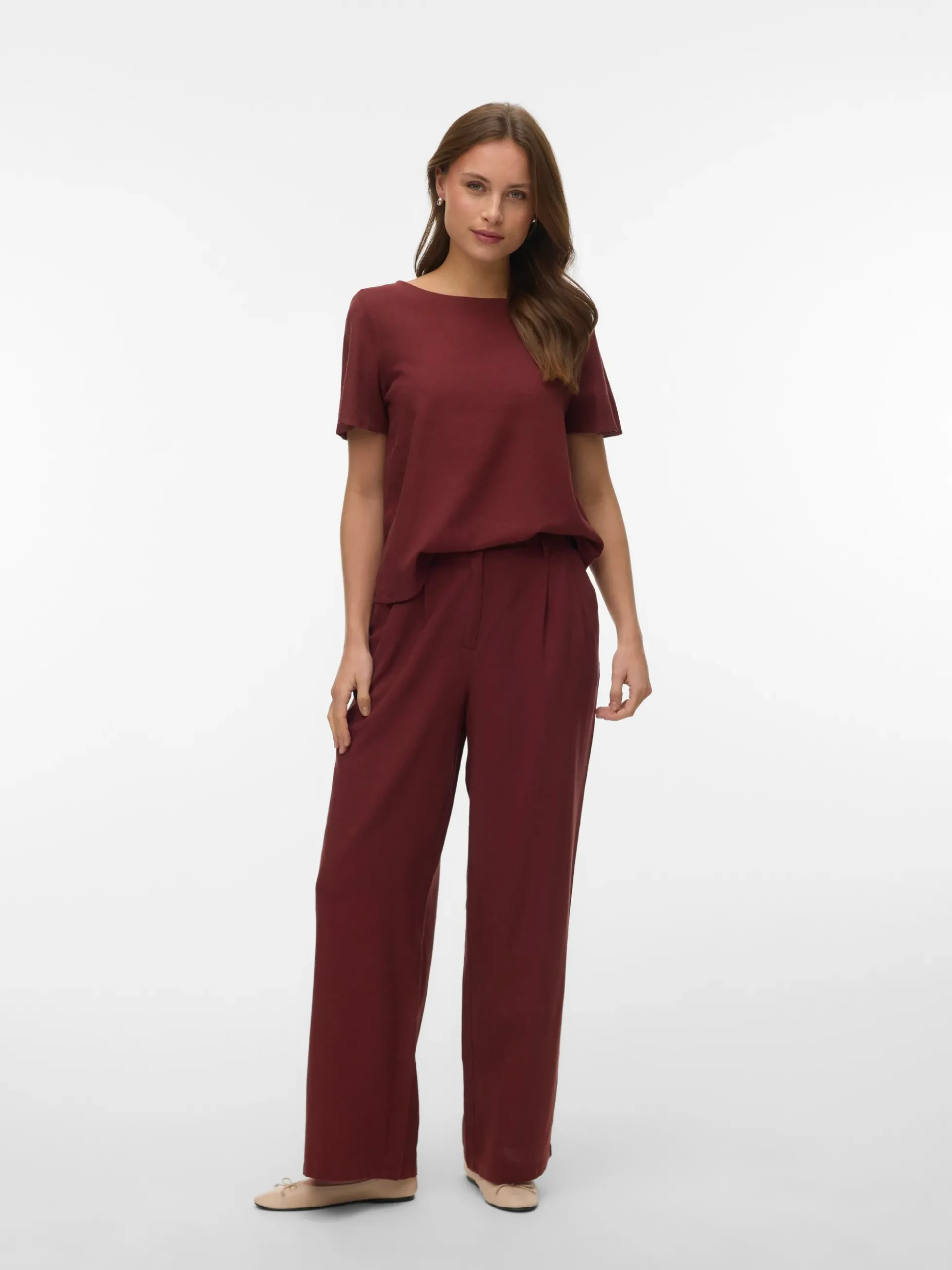 VMMYMILO Mittlere Taille Hose