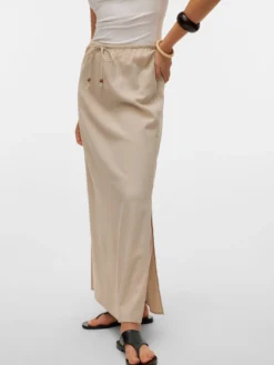 VMMYMILO Mittlere Taille Langer Rock