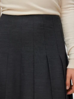 VMNEOMI Hohe Taille Langer Rock