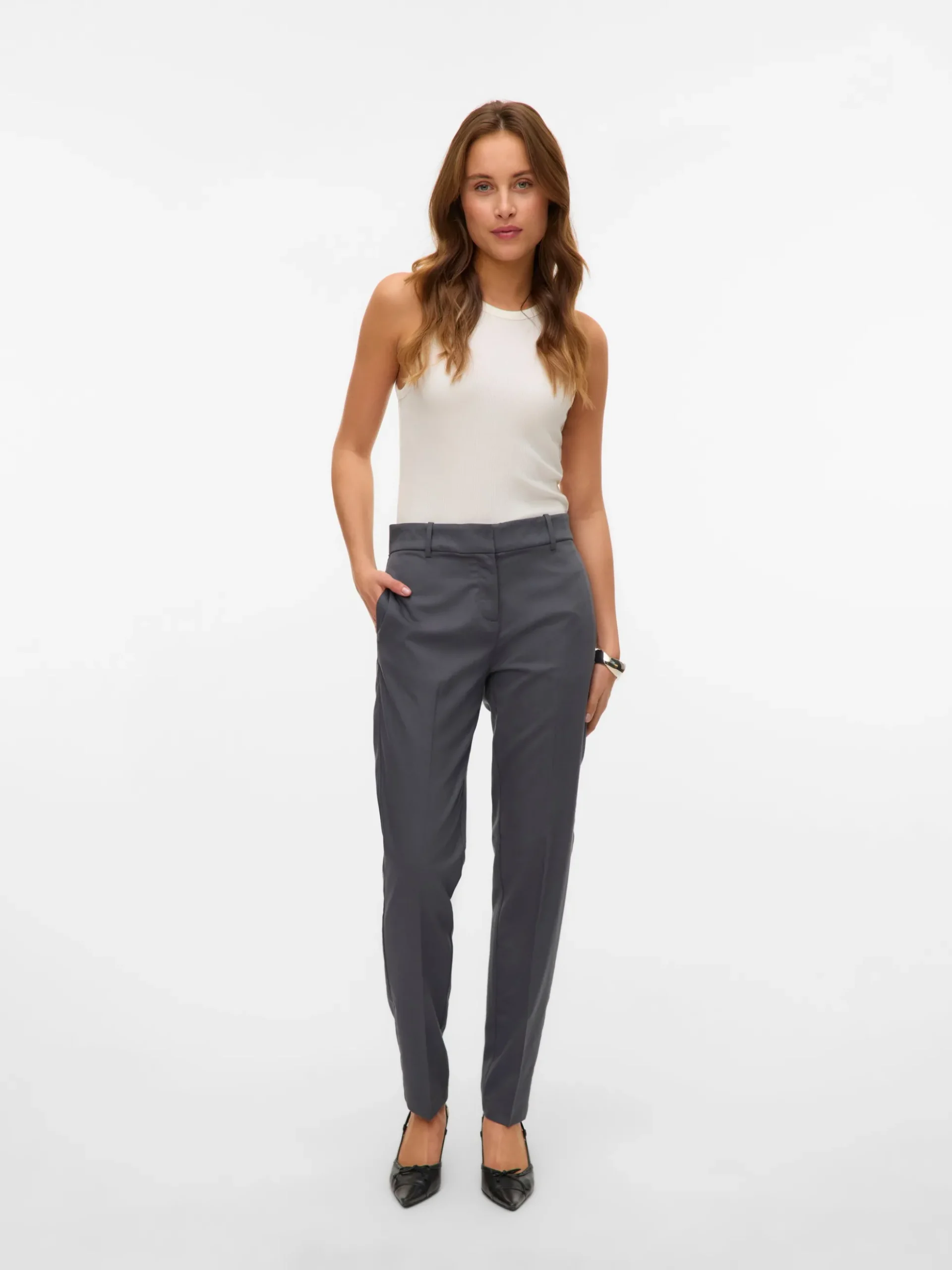 VMNILA Mittlere Taille Hose