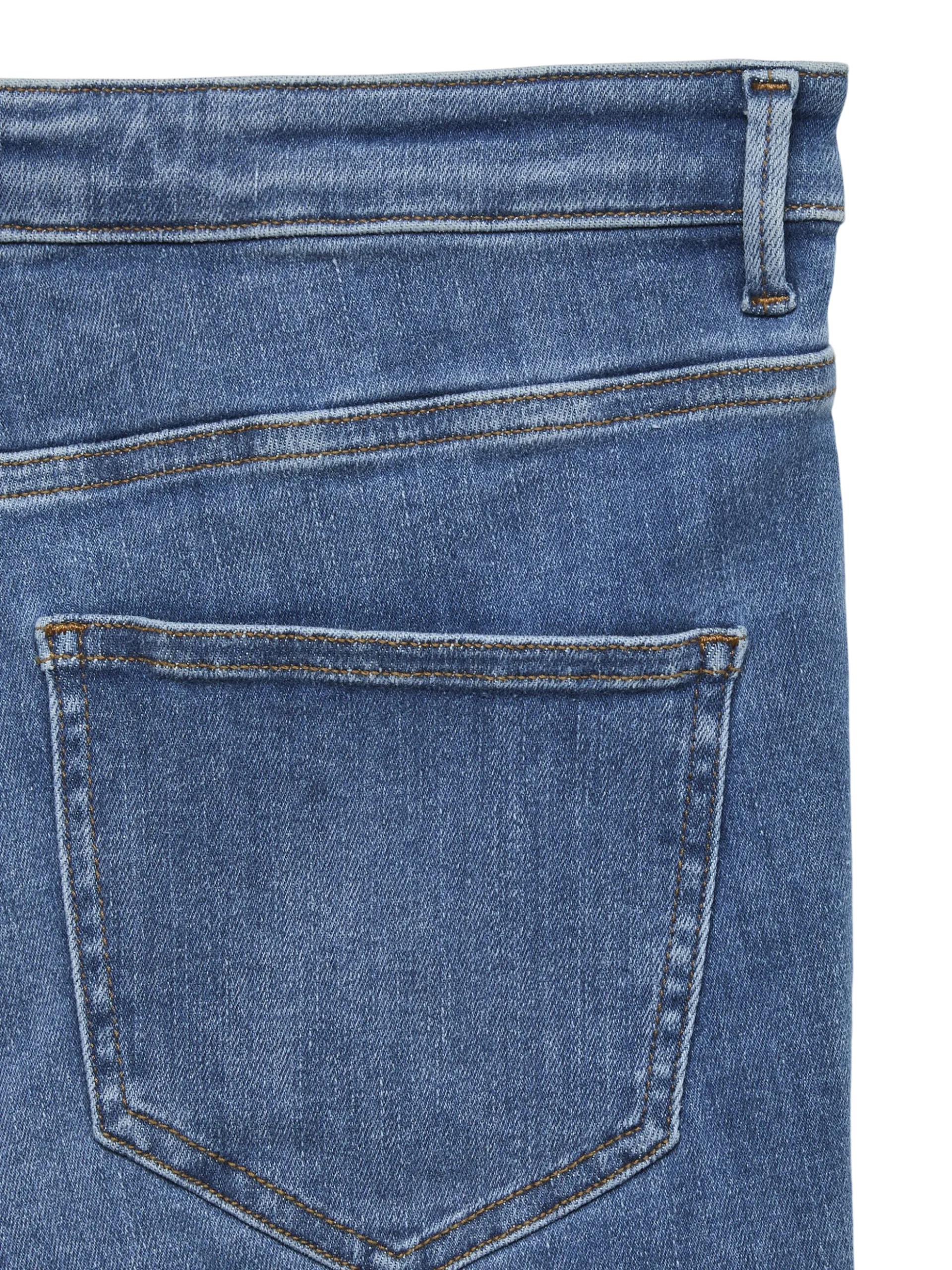 VMPOLLY Mid Rise Skinny Fit Jeans