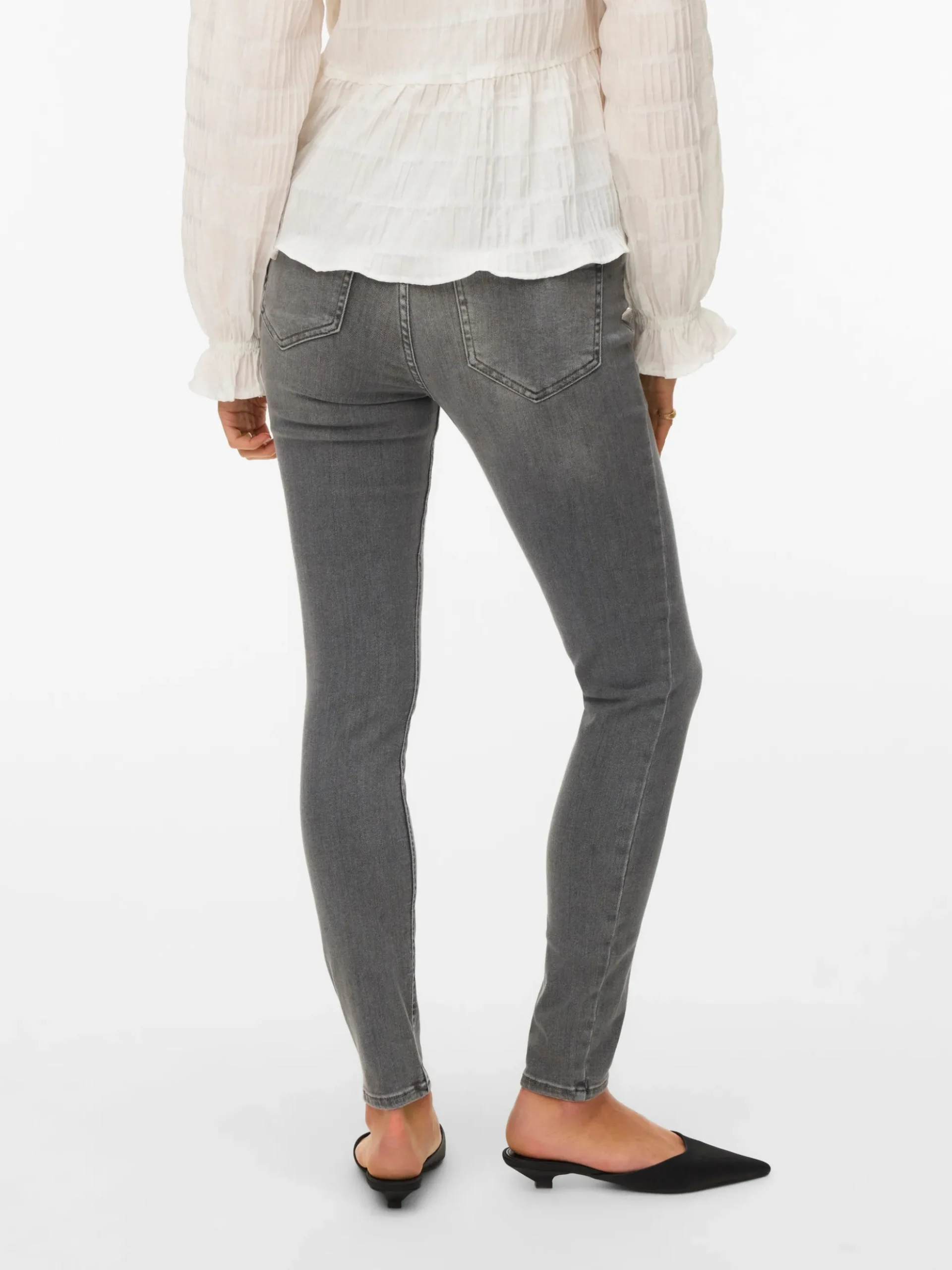 VMPOLLY Mid Rise Skinny Fit Jeans
