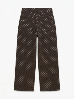 VMRAE Hohe Taille Weiter Beinschnitt Jeans
