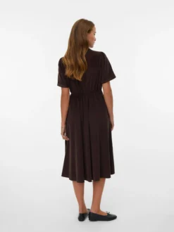 VMRAY Cord-Midikleid