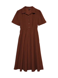 VMRAY Cord-Midikleid