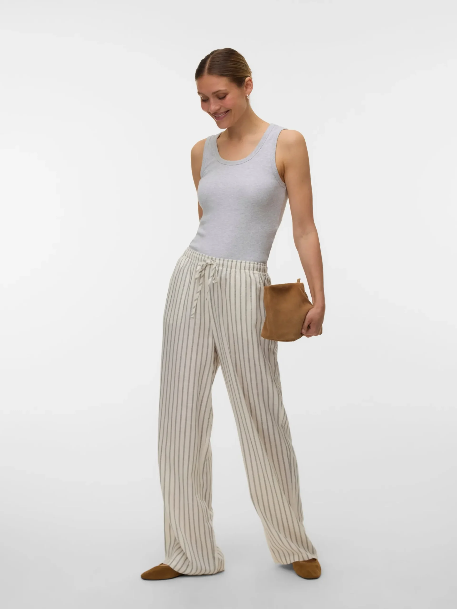 VMROSIE Hohe Taille Hose