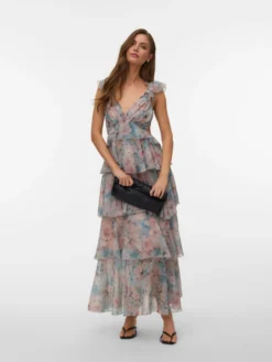VMSAFINA Langes Kleid