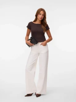 VMSANDIE-STRETCH Mid Rise Weiter Beinschnitt Jeans