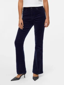 VMSIGA Hohe Taille CordHose