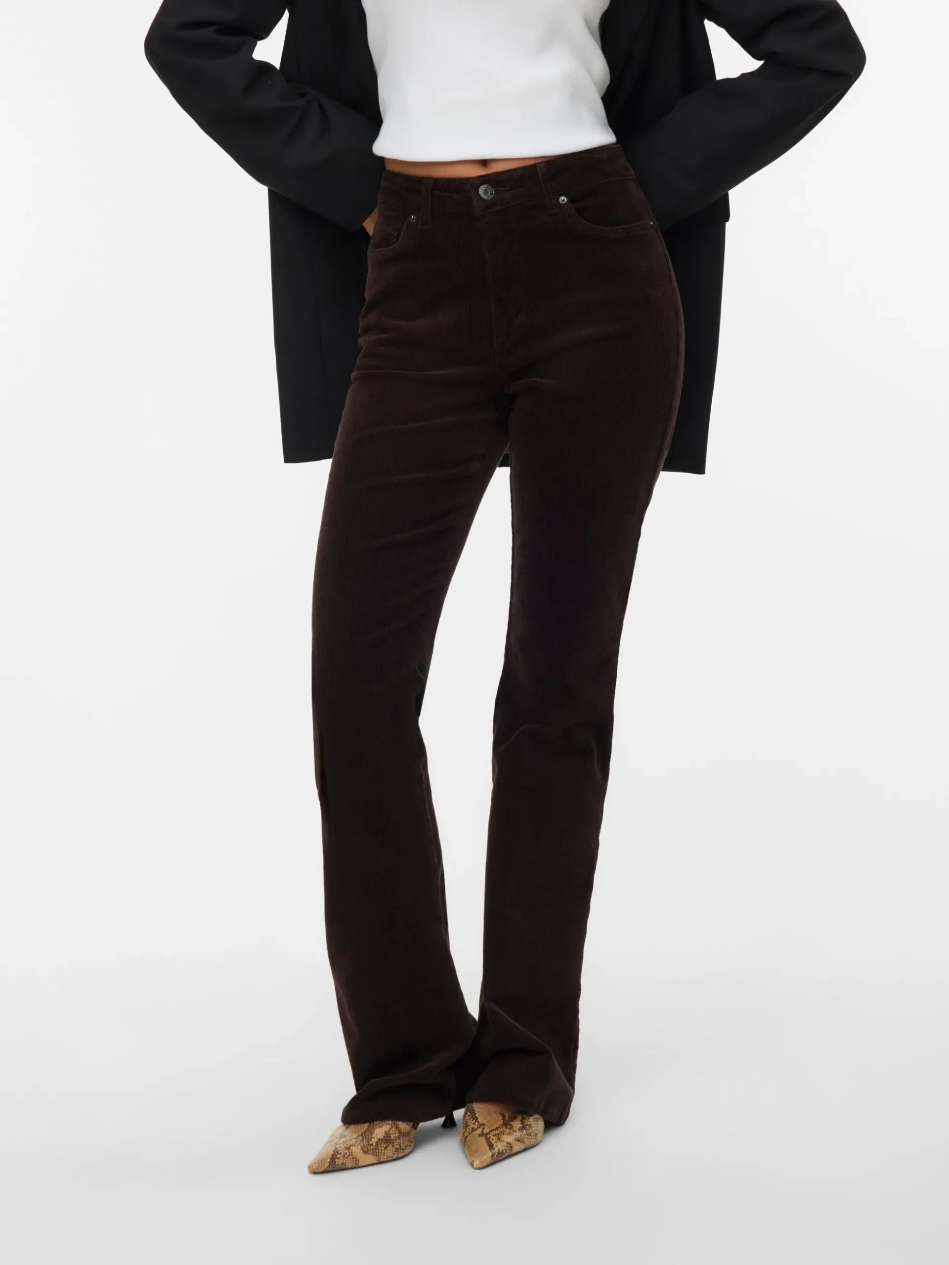 VMSIGA Hohe Taille CordHose