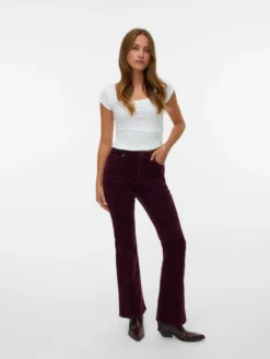 VMSIGA Hohe Taille CordHose