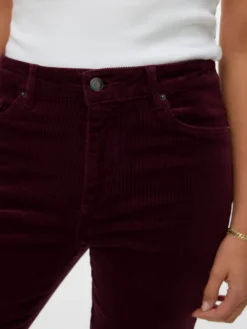 VMSIGA Hohe Taille CordHose