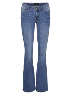 VMSIGI Niedrige Taille Ausgestellt Jeans
